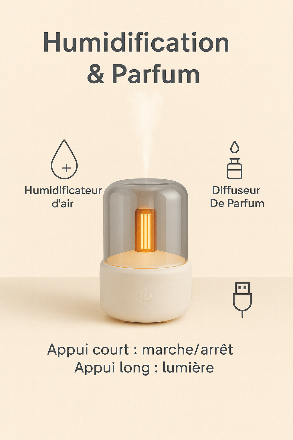 Brumea-humidifacteur d'air